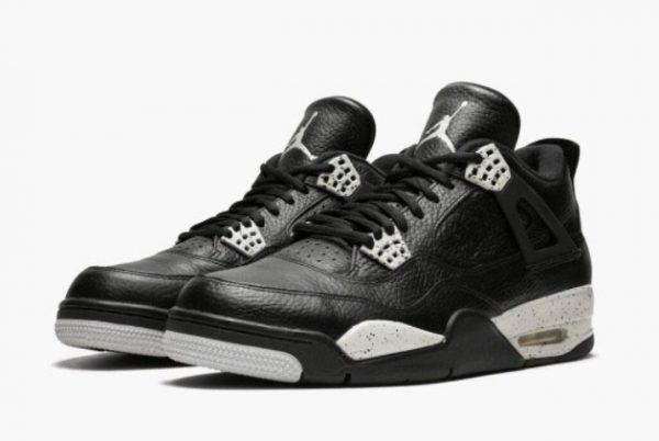 Nike Air Jordan 4 Oreo Tech Grey-Black High Quality 314254-003-1