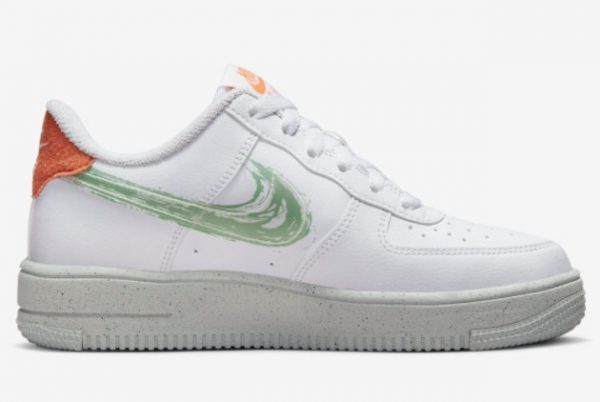 Where To Buy Nike Air Force 1 Low Brushstroke Swoosh DX3067-100-1