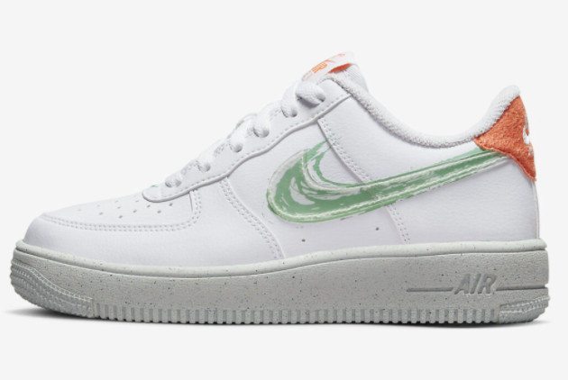Where To Buy Nike Air Force 1 Low Brushstroke Swoosh DX3067-100