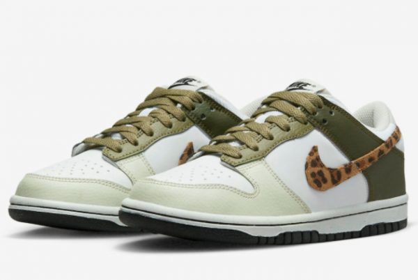 Where To Buy Nike Dunk Low Leopard Running Shoes DX9282-100-2