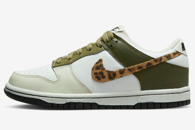 Where To Buy Nike Dunk Low Leopard Running Shoes DX9282-100