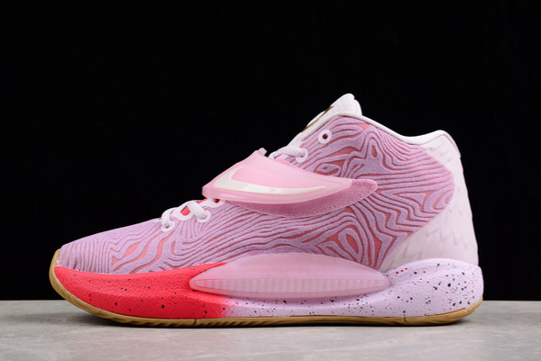 2022 Nike KD 14 EP Aunt Pearl Regal Pink Shoes To Buy DC9380-600