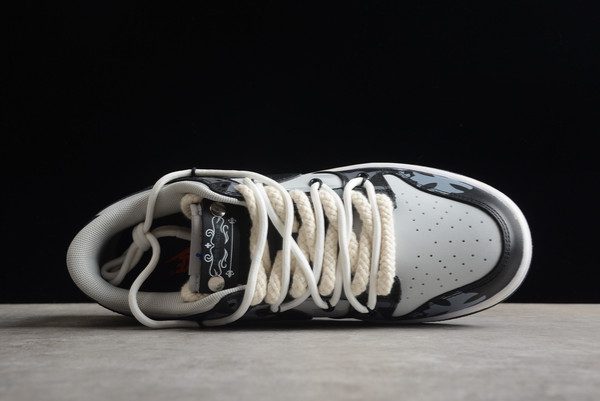 Brand New Futura x Nike Dunk Low SB Black Grey White DD3363-002-1
