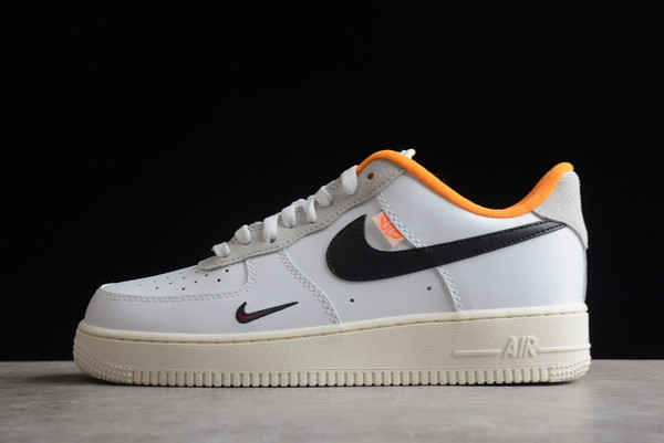 Nike Air Force 1 Low Hoops White Orange Cheap For Sale DX3357-100