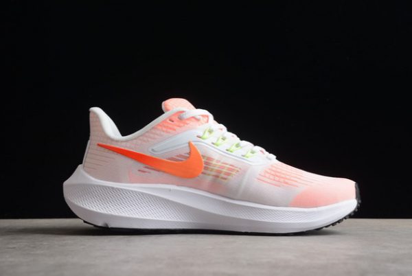 Nike Air Zoom Pegasus 39 White Orange Road Running Shoes DM4015-102-1