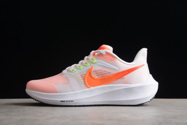 Nike Air Zoom Pegasus 39 White Orange Road Running Shoes DM4015-102