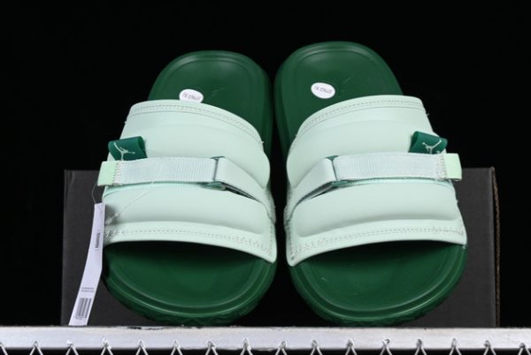 Where to Buy The DM1683-300 Jordan Super Play Slide Slippers Gorge Green 2023 Shoes