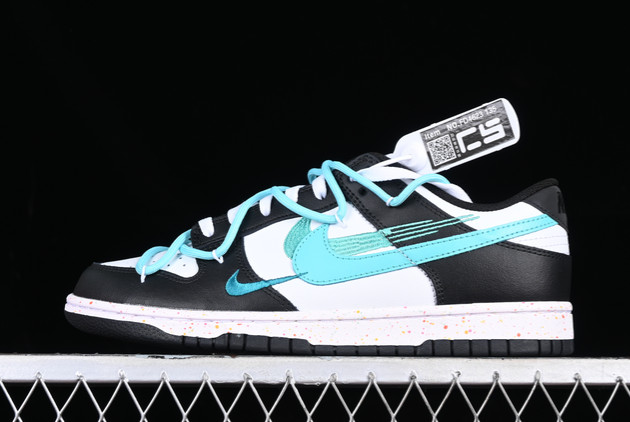 Where to Buy The FD4623-135 Nike Dunk Low Multiple Swooshes White Washed Teal 2023 Shoes