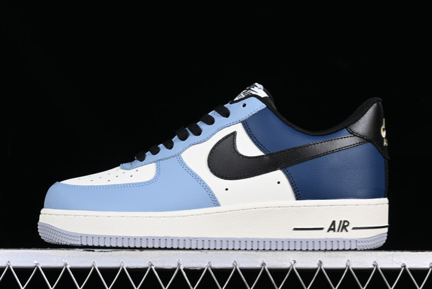 Where to Buy The XC2351-022 Nike Air Force 1 07 Low Blue Black White 2023 Shoes