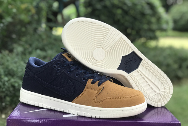 Where to Buy The DX6775-400 Nike SB Dunk Low Midnight Navy Desert Ochre 2023 Shoes