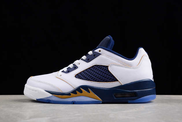 Where to Buy The 819171-135 Air Jordan 5 Low Dunk From Above AJ5 2024 Basketball Shoes