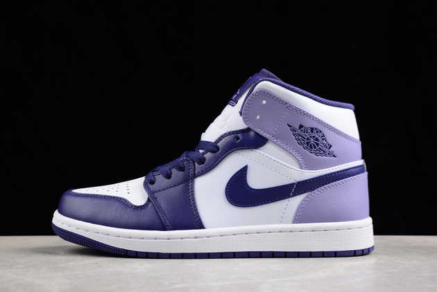 Where to Buy The DQ8426-515 Air Jordan 1 Mid Sky J Purple 2024 Basketball Shoes