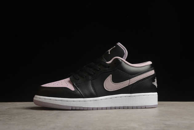 Where to Buy The DV1333-051 Air Jordan 1 Low SE Black Iced Lilac 2024 Basketball Shoes