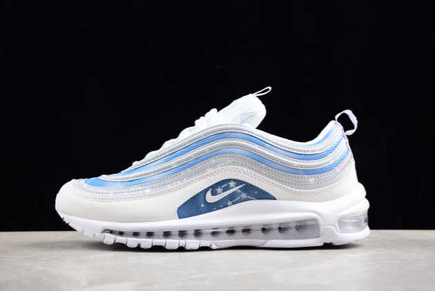 Where to Buy The 921826-101 Nike Air Max 97 White Blue 2024 Basketball Shoes