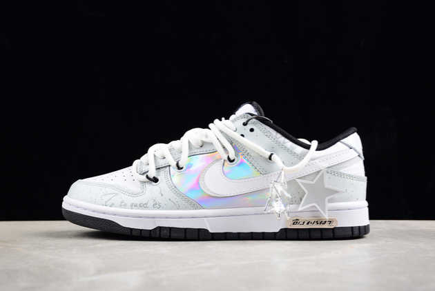 Where to Buy The DD1391-100 Nike Dunk Low White Grey Blue 2024 Basketball Shoes