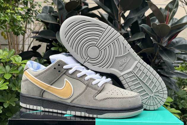 Where to Buy The BV1310-105 Concepts x Nike SB Dunk Low Grey Lobster 2024 Basketball Shoes