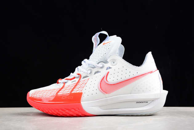 Where to Buy The DV2918-101 Nike Air Zoom G.T. Cut 3 EP White Picante Red 2024 Basketball Shoes