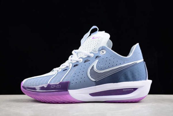Where to Buy The DV2918-400 Nike Air Zoom G.T. Cut 3 EP Grey Purple 2024 Basketball Shoes