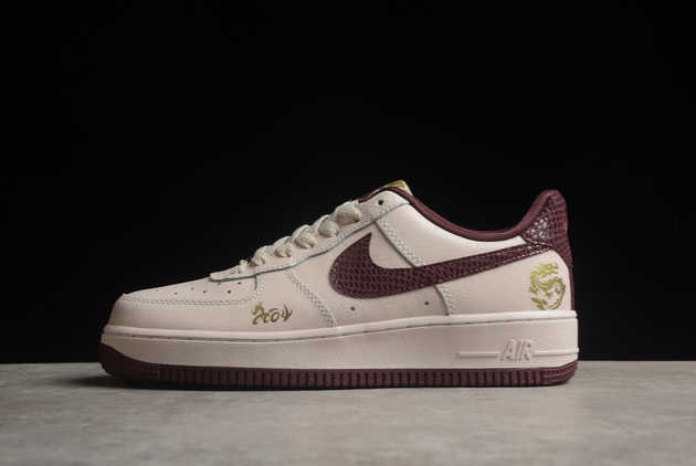 Where to Buy The XL2312-888 Nike Air Force 1 07 Low Red Dragon Scale 2024 Basketball Shoes